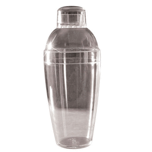 lot 5954 image: Fineline Settings 4101-CL Shakers 7 oz Clear Cocktail Shaker