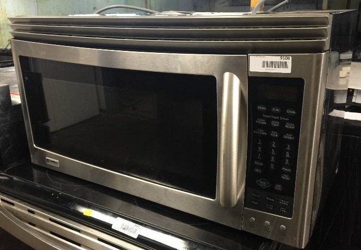 lot 9108 image: Kenmore Elite 1.7 cu. ft. Microhood Combination wSensor and Convection Cooking Syste