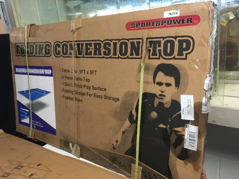 lot 9308 image: Sportspower Conversion Top - Table Tennis