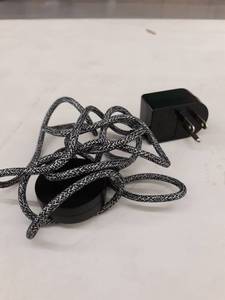 lot 1042 image: Cordinate Designer Switch Plug With Braided Cord 6 Ft. Long Power Cable