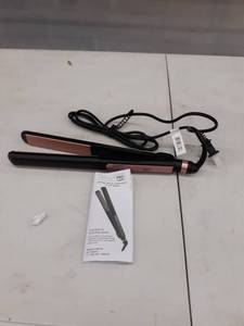 lot 1045 image: InfinitiPro 1in Rose Gold Ceramic Flat Iron