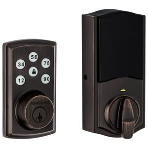 lot 1047 image: Traditional Deadbolt in Venetian Bronze