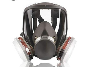 lot 1115 image: Full Face Respir°tor Reusable, Gas Cover Organic Vapor Respir°tor,