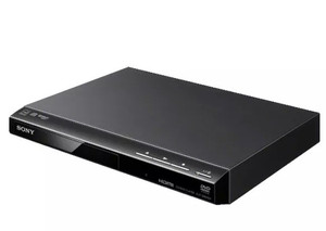 lot 1125 image: Sony 1080p Upscaling DVD Player - Black (DVPSR510H)