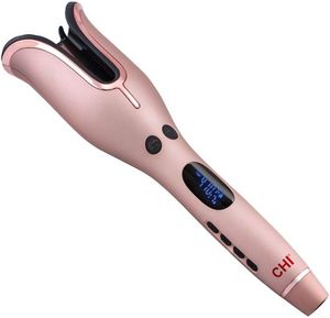 lot 1128 image: CHI - Spin n Curl Ceramic 1�� Curling Iron - Rose Gold