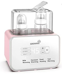 lot 1145 image: Baby Bottle Warmer, Bottle Warmer 6-in-1 Fast Baby Food Heater&Defrost BPA-Free Warmer with LCD Display Accurate Temperature Control for Breastmilk or Formula