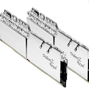 lot 1159 image: G.Skill Trident Z Royal Series 64GB (2 x 32GB) 288-Pin SDRAM (PC4-28800) DDR4 3600 CL18-22-22-42 1.35V Dual Channel Desktop Memory Model F4-3600C18D-64GTRS