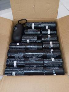 lot 1204 image: Amazon Basics Waste Bags