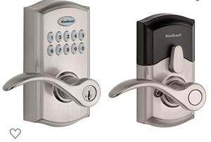 lot 1225 image: Kwikset 99550-002 Smart Code 955 Electronic Lever