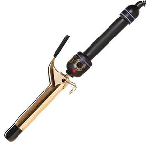 lot 1257 image: HOT TOOLS Signature Series Gold 1 Curling Iron, Black
