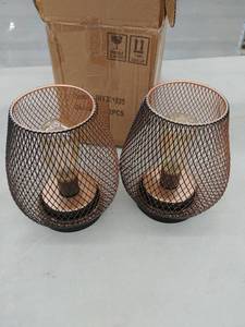 lot 1269 image: 2 - JHY Decorative Lights (ONE LIGHT IS MISSING BOTTOM COVER)