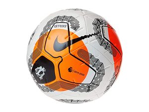 lot 1280 image: Nike Premier League 2019-20 Strike Soccer Ball USED