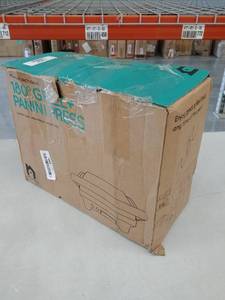 lot 1307 image: Panini Press Grill Electric Sandwich Maker Toast Non Stick Burger Meat Stainless