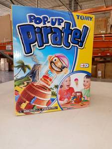 lot 1325 image: Tomy Pop Up Pirate Game