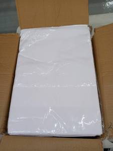 lot 1329 image: 120 White Round Tablecloth