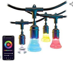 lot 1341 image: Atomi Smart 2nd Gen. Color-Changing String Lights NOT TESTED
