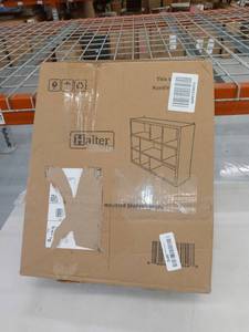 lot 1351 image: Cube Wall Mounted Shelves USED