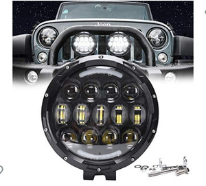 lot 1355 image: AUDEXEN LED Work Lights, 7 Inch 105W Round Spot LED Pods