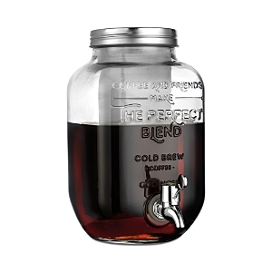lot 1418 image: Godinger One Gallon Cold Brew Dispenser