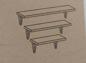 lot 1445 image: Linan Weibu Bamboo Shelves