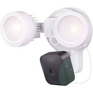 lot 1466 image: Wasserstein - Floodlight for Blink Outdoor Camera - White (CAMERA NOT INCLUDED)