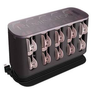 lot 1470 image: Remington Pro Pearl Ceramic Hair Rollers, Pink, 20 TOP is DAMAGED