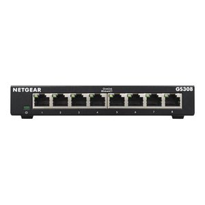 lot 1488 image: NETGEAR GS308 - Switch - unmanaged - 8 x 101001000 - desktop, wall-mountable