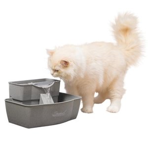 lot 1514 image: PetSafe Drinkwell Multi-Tier Dog and Cat Water Fountain, 100 oz.