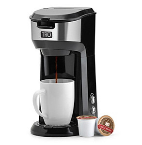 lot 1533 image: Tru - Single-serve Coffeemaker - Black