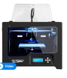 lot 60961 image: Creator Pro 3D Printer DAMAGED