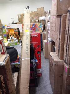 lot 26981 image: projection screen 8ft black