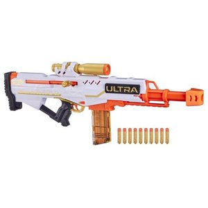 lot 26997 image: Nerf Ultra Pharaoh Blaster, 10-Dart Clip, Includes 10 Nerf Ultra Darts
