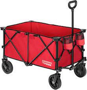 lot 38214 image: vivosun folding wagon red