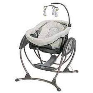 lot 38242 image: graco duoglider gliding swing rascal fashion