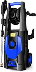 lot 38253 image: mrliance electric pressure washer machine blue 3600psi
