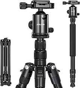 lot 38280 image: joilcan 80in tripod 24lb load black camera aluminum