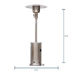 lot 38250 image: outside gas heater