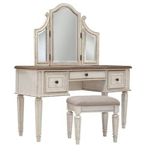 lot 4953 image: Signature Design by Ashley Realyn Vanity Set
