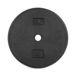 lot 5023 image: CAP Barbell Standard Cast Iron Weight Plates