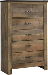 lot 4970 image: Signature Design by Ashley 5 Drawer Chest