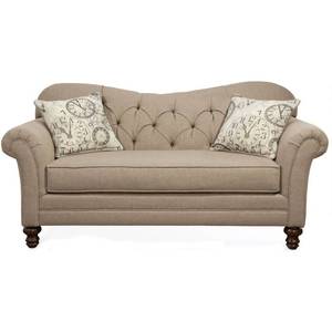 lot 4987 image: Cambridge Chelsea Fabric Tufted Loveseat