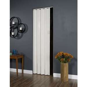 lot 9717 image: 32 Inch X 96 Inch Folding Door In White