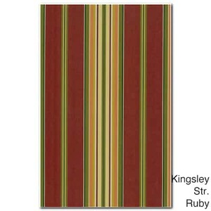 lot 9755 image: Blazing Needles IndoorOutdoor Sectioned Chair Cushion