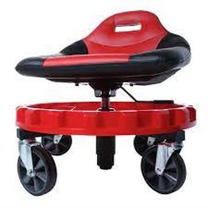 lot 9838 image: Progear Racing GearSeat, Red And Black - Retail$178.35