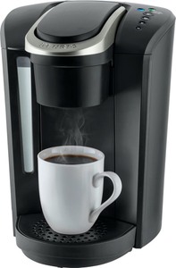 lot 9848 image: Keurig K Select Single Serve Pod Free Coffee Maker Auto IQ