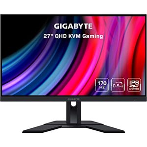 lot 9885 image: GIGABYTE M27Q 27 Gaming Monitor - Retail $359.99