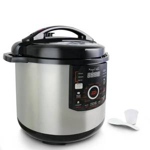 lot 608 image: MegaChef 12 Quart Automated High Capacity Pressure Cooker with 15 PreSets
