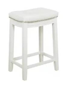 lot 630 image: Claridge White Bar Stool