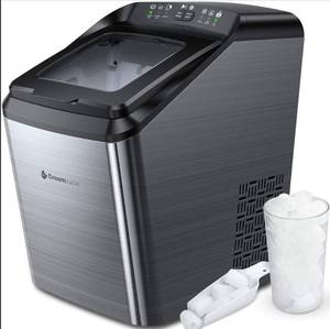 lot 649 image: Retail $225.00 Dreamiracle Ice Maker - Countertop Ice Maker - Self Cleaning Program
