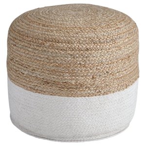 lot 1586 image: Signature Design by Ashley Sweed Valley Pouf